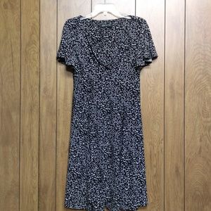 Jones New York Black and White Dress Size 6